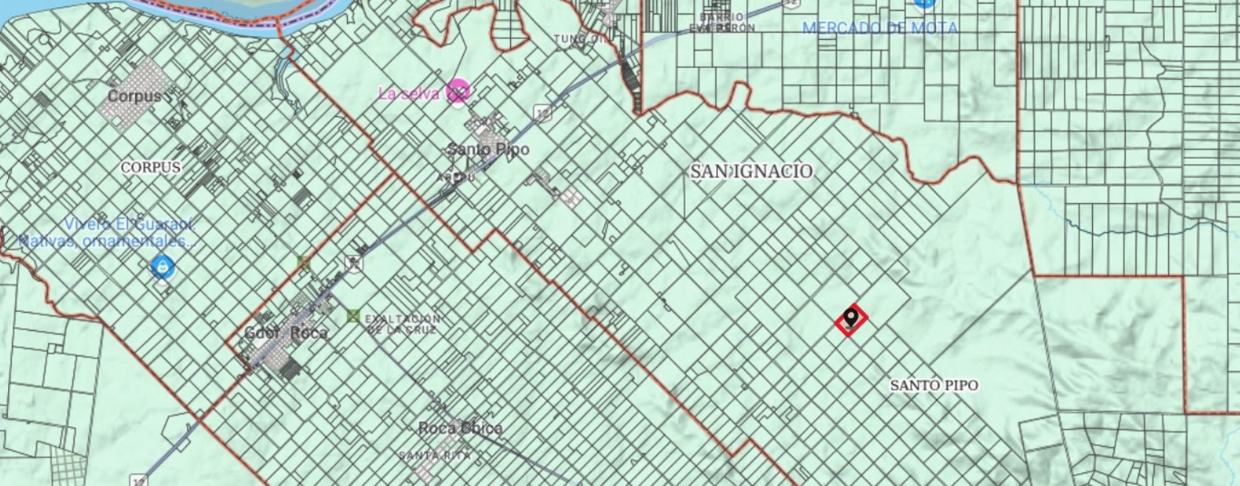 Venta de 284,6 hectareas Santo Pipo